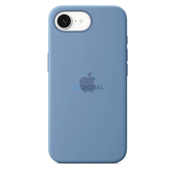 Apple iPhone 16e silicon spate capac, albastru