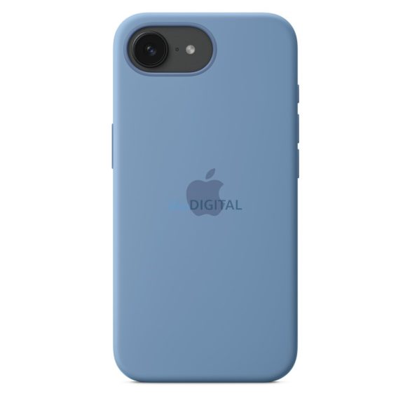 Apple iPhone 16e silicon spate capac, albastru