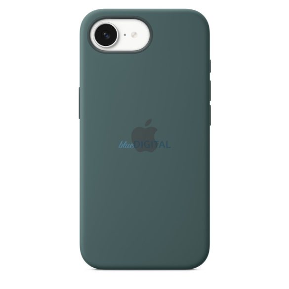 Apple iPhone 16e silicon spate capac, verde