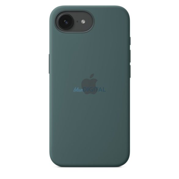 Apple iPhone 16e silicon spate capac, verde