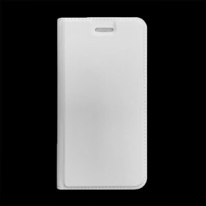 Husă cu deschidere laterală Flip pentru iPhone X, alb