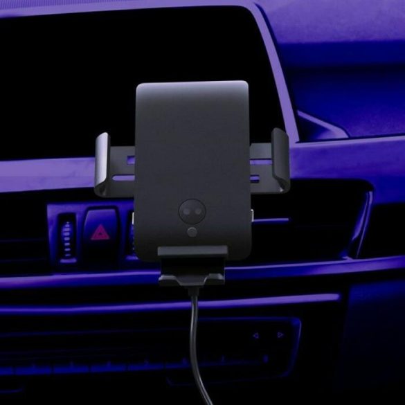 Suport auto wireless 10W, negru