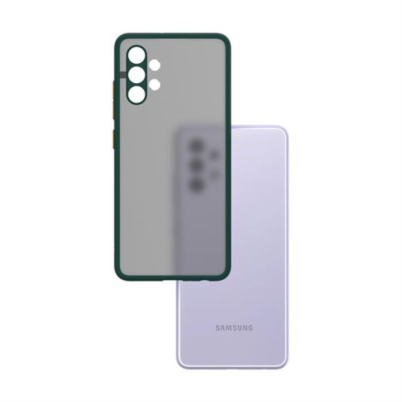 Carcasa din plastic Samsung A32 4G, verde, portocaliu