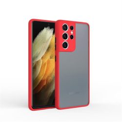 HUSĂ! - Samsung S21 UltraHusădin plastic, roșu, negru
