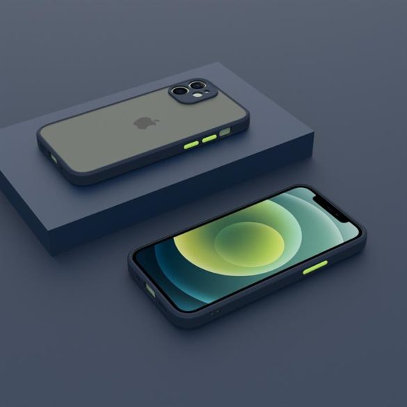 Husă din plastic pentru iPhone 13, albastru, verde