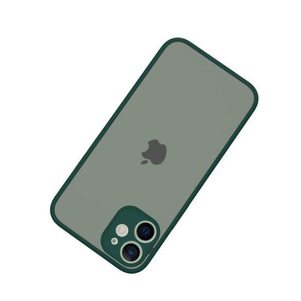 Husă din plastic pentru iPhone 13 Pro Max, verde, portocaliu