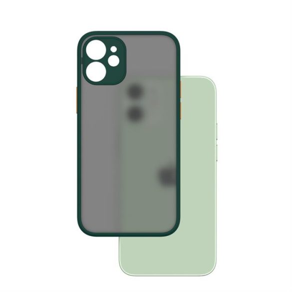 Husă din plastic pentru iPhone 13 Pro Max, verde, portocaliu