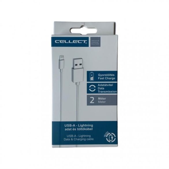 Cellect iPhone Lightning USB date, cablu de încărcare, 2m