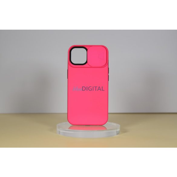 iPhone 14 TPU+PCHusăde protecție pentru cameră, roz
