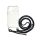 Husa transparenta TPU+PC iPhone 14, cu cordon negru Husa transparenta TPU+PC iPhone 14, cu cordon negru
