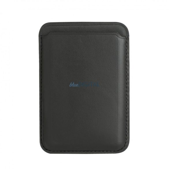 Suport card magnetic pentru telefon, negru