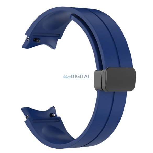 Curea ceas Samsung Watch 4/5 din ulm magnetic, 20mm, S. Albastru