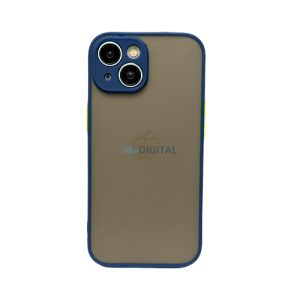 Husă din plastic pentru iPhone 15, albastru, verde