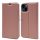 Husă cu deschidere laterală pentru iPhone 15 Pro Max, Rosegold Husă cu deschidere laterală pentru iPhone 15 Pro Max, Rosegold