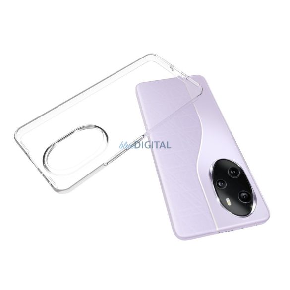Husa din spate subțire din silicon pentru Honor 200 Lite, transparentă