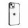 iPhone 13 Capac spate din silicon rezistent la șocuri, negru iPhone 13 Capac spate din silicon rezistent la șocuri, negru
