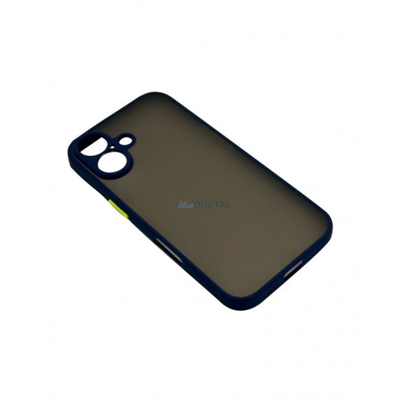 Husă din plastic pentru iPhone 16, albastru, verde