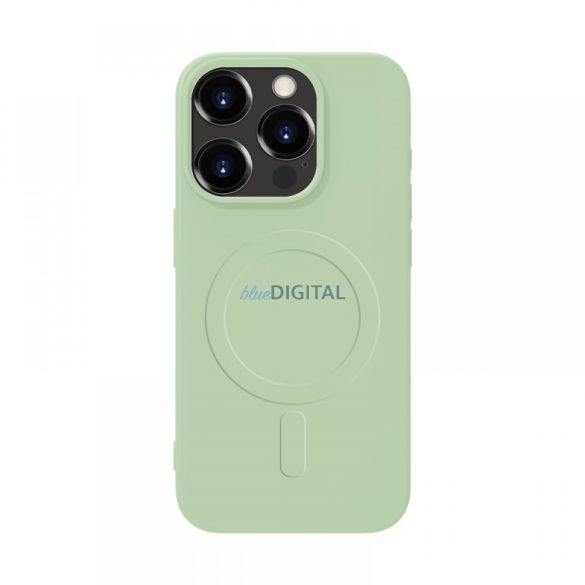 iPhone 16 Pro caz de silicon magnetic, grove de vară