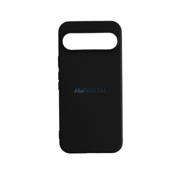 Carcasă din silicon premium, Google Pixel 9 Pro XL , Negru