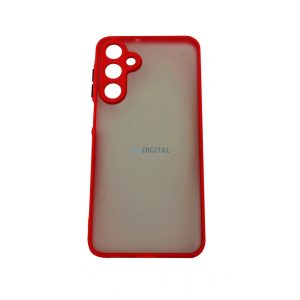 Carcasă din plastic Samsung A16, roșu-negru