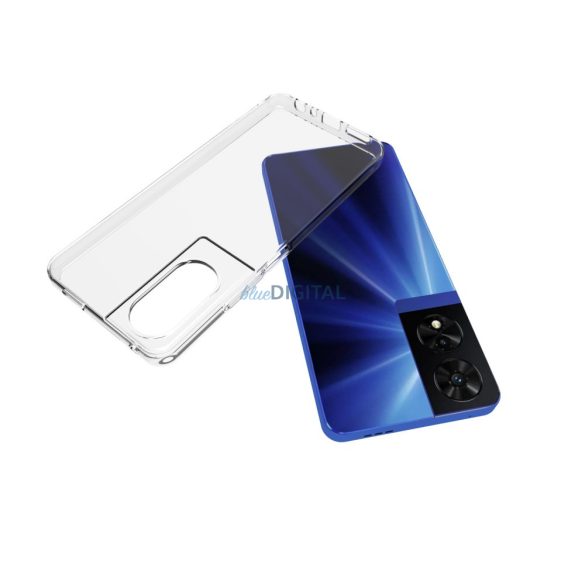 TCL 505 silicon subțire capac spate, transparent