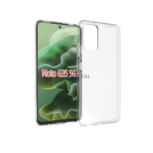 MOTOROLA Moto G35 5G silicon subțire capac spate, transparent