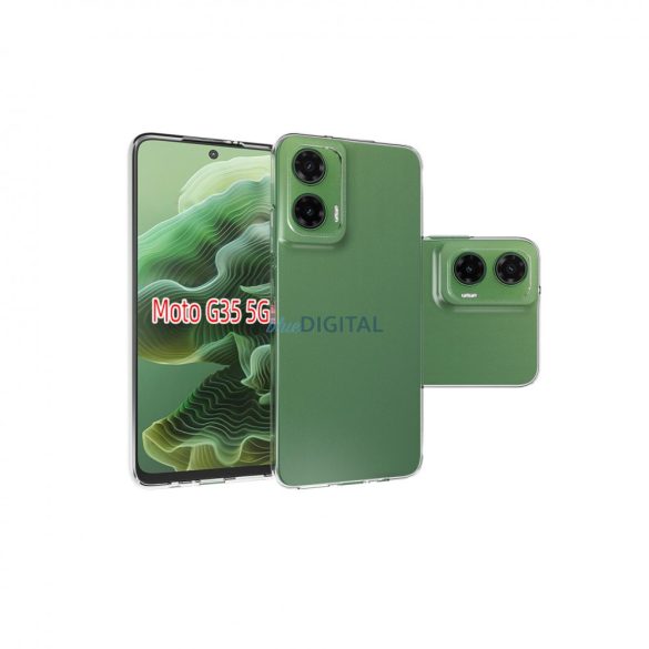MOTOROLA Moto G35 5G silicon subțire capac spate, transparent