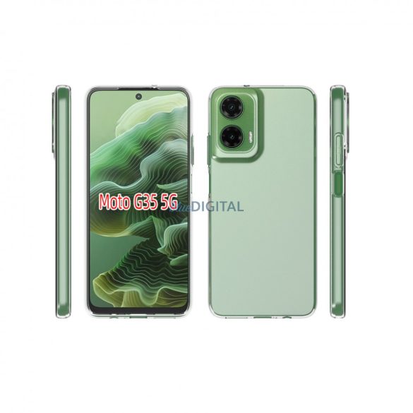 MOTOROLA Moto G35 5G silicon subțire capac spate, transparent