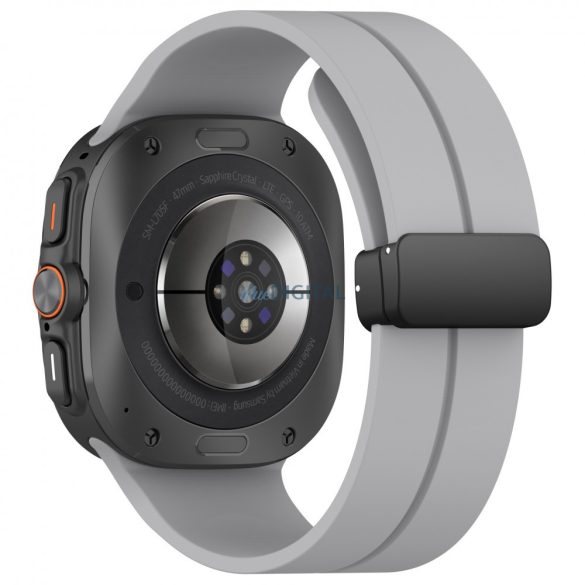 Samsung Galaxy Watch 7 Ultra curea de ceas magnetică, 24mm, V.grey