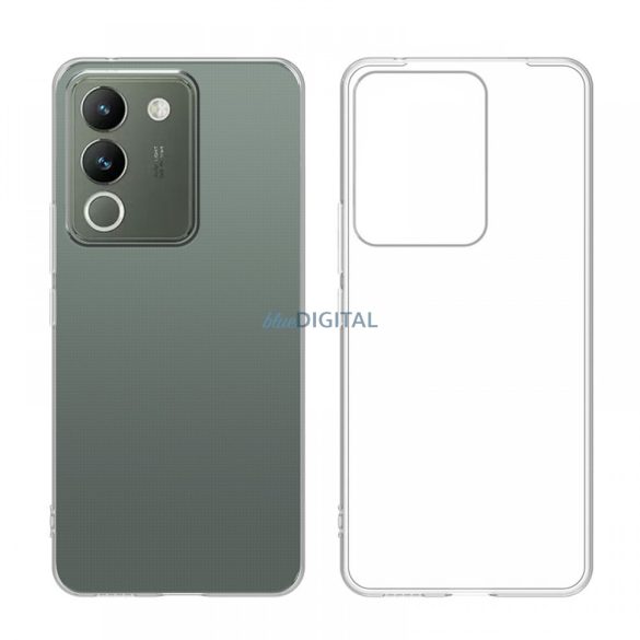 Vivo V40 SE 5G, capac spate silicon subțire, transparent