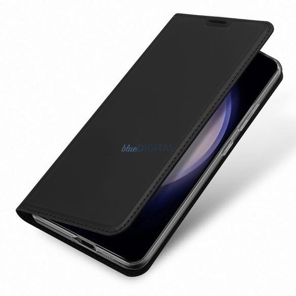 Carcasă cu deschidere laterală Samsung Galaxy S25 Plus, negru