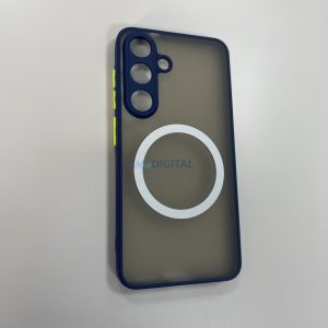 Samsung S25 carcasă magnetică din plastic, albastru, verde