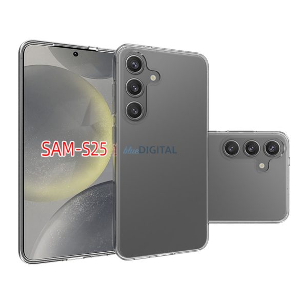 Samsung Galaxy S25 Carcasă din silicon, transparentă