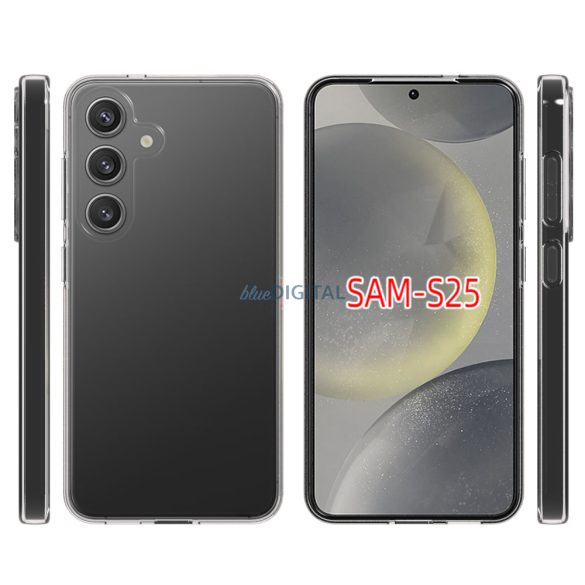 Samsung Galaxy S25 Carcasă din silicon, transparentă