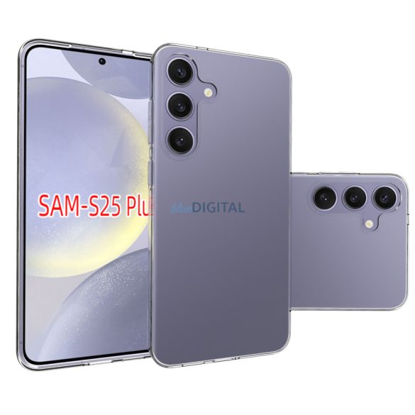 Samsung Galaxy S25 Plus silicon subțire capac spate, transparent