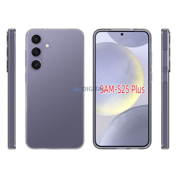 Samsung Galaxy S25 Plus silicon subțire capac spate, transparent