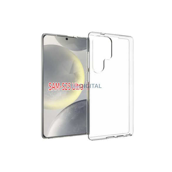 Samsung Galaxy S25 Ultra silicon caz, transparent
