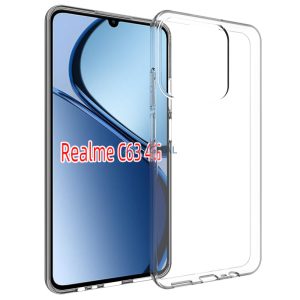Realme Note 60 silicon capac spate, transparent