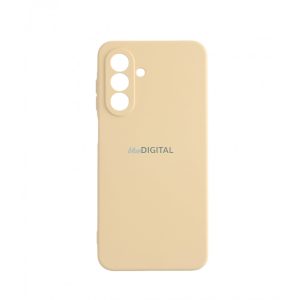 Carcasă din silicon premium, Samsung S25, Piersică dulce