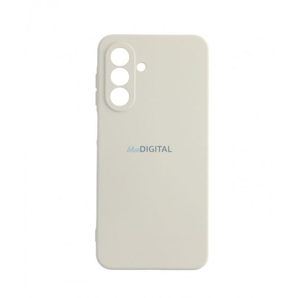 Carcasă din silicon premium, Samsung S25 Plus, alb zdrobit