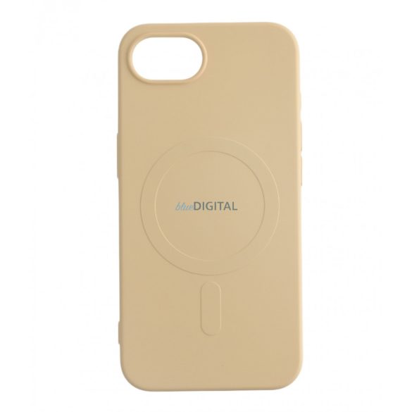 Iphone 16e Magnetic Silicone Case, Sweet Peach