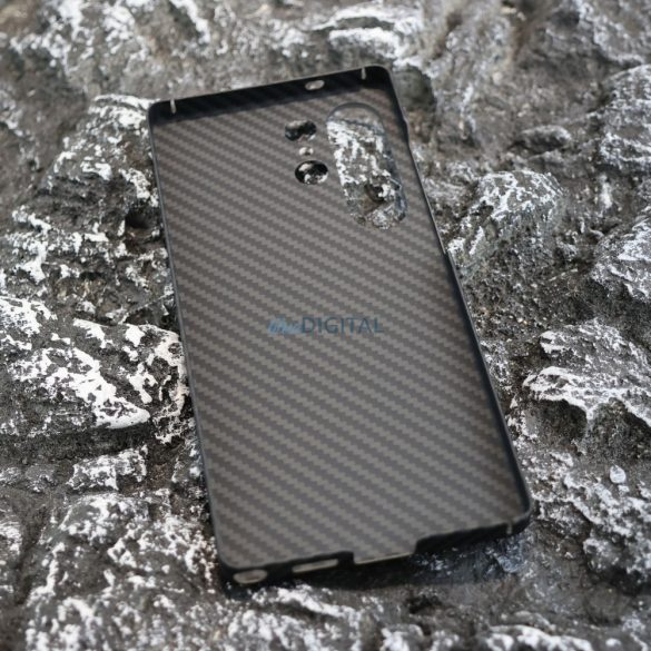Carcasă din carbon aramic, Samsung S25 Ultra, negru