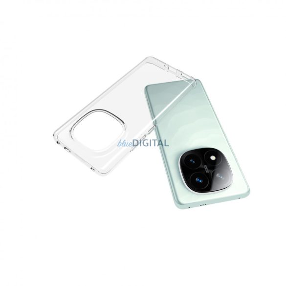Xiaomi Redmi Notă 14 Pro Plus 5G subțire silicon spate capac, transparent