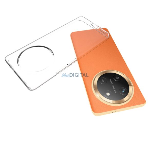 Honor Magic 7 Lite 5G silicon subțire capac spate, transparent