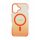 Iphone 16 Magnetic Case, Orange-Transparent Iphone 16 Magnetic Case, Orange-Transparent