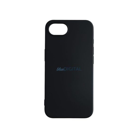 Husă din silicon Premium pentru iPhone 16e, negru