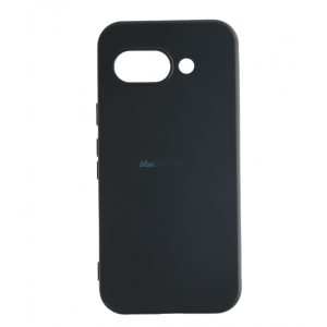 Carcasă din silicon premium, Google Pixel 9A, negru