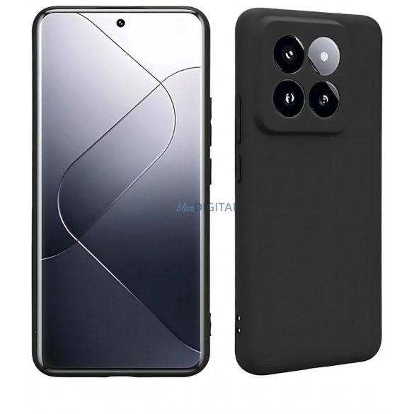 Xiaomi 14 Pro 5G Premium silicon caz, negru