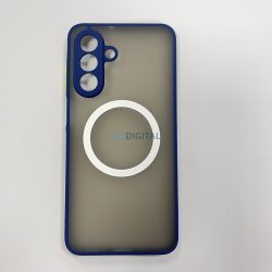 Samsung A17 carcasă magnetică din plastic, albastru-verde