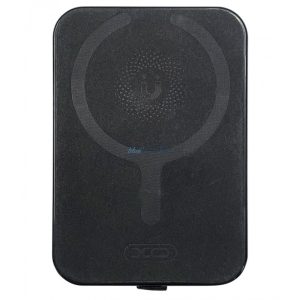 Suport de card magnetic pentru telefon cu urmărire, negru